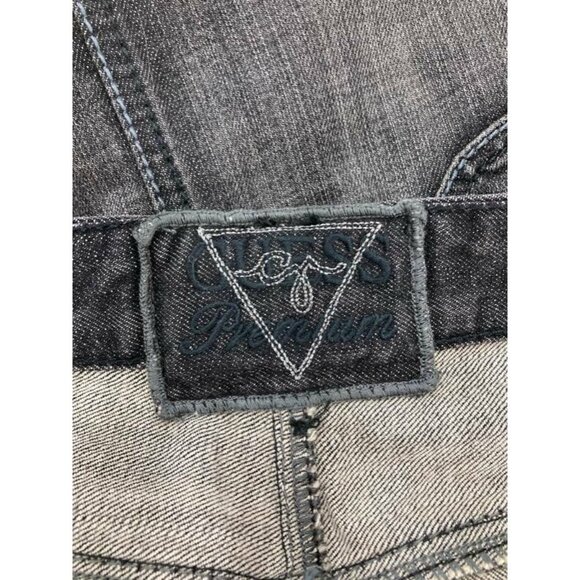 Guess Premium Denim Jean Skirt 31 Mini Y2K New - Picture 4 of 7